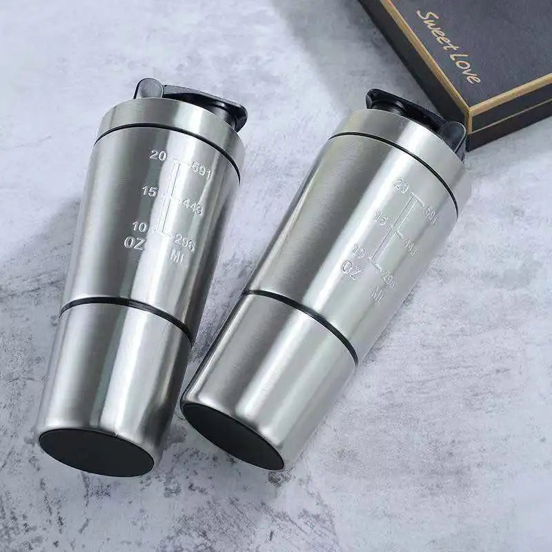 GAINZ Stainless Steel Protein Shaker