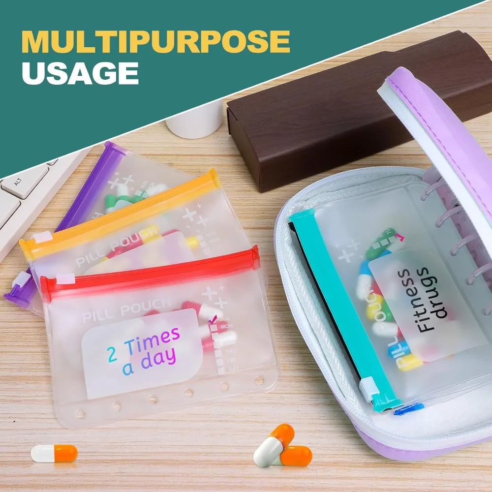 GAINZ Travel Pill Organizer | 7-Day Storage