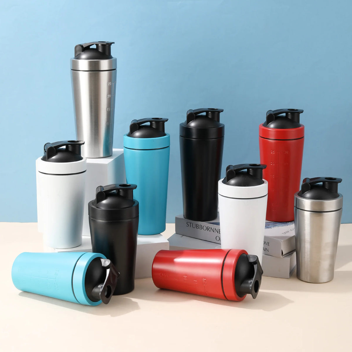 GAINZ Stainless Steel Protein Shaker